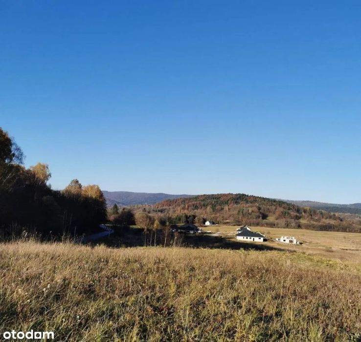 Bieszczady - Lesko, działka budowlana 2512m przy lesie i jeziorze