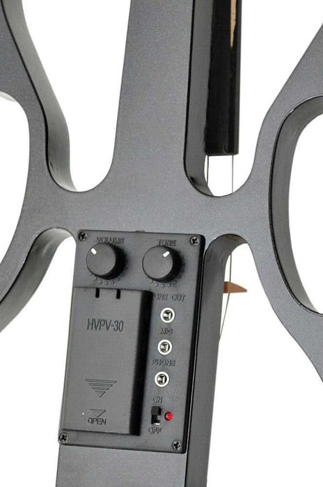 Skrzypce Elektryczne PE400 BK 4/4 + futerał + smyczek + kalafonia NOWE