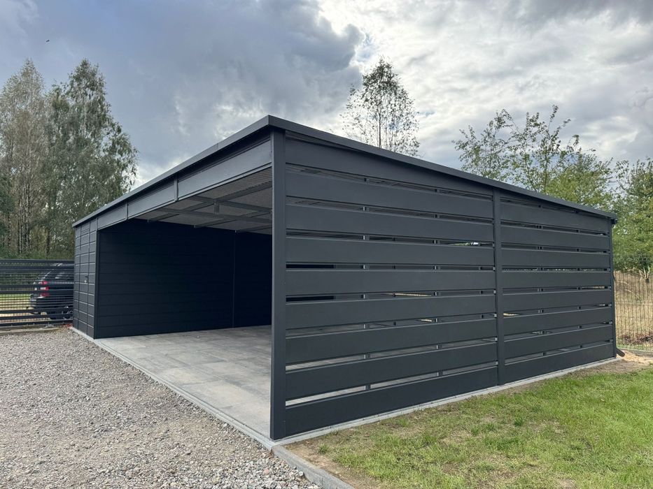 Wiata garażowa pomieszczenie gospodarcze carport
