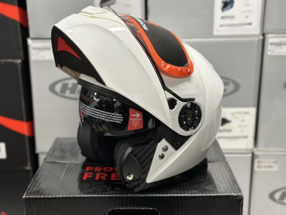 Szczekowy kask motocyklowy LAZER paname Evo rozmiar S lub XS, Blenda!