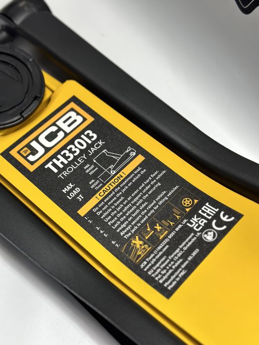 Домкрат підкатний 3т 75-505мм JCB-TH33013 БЕЗКОШТОВНА ДОСТАВКА