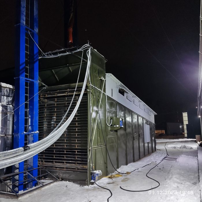 Сушка  для  тріски,щепи,тирси,жома,бузини, пеллет,біомаси