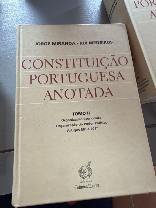 Constituicao portuguesa anotada - TOMO II