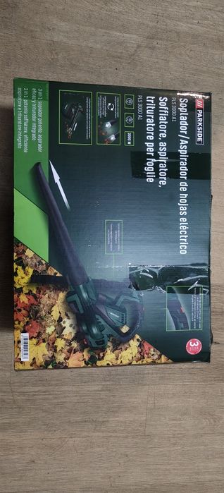 Soprador/Aspirador Parkside 3000w