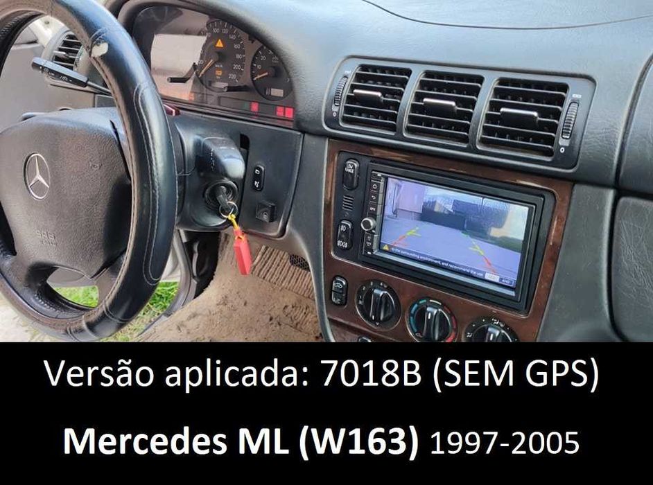 Rádio 2DIN Mercedes Classe ML / GL • Android • [4+64GB] W163 W164