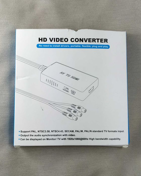 Konwerter RCA na HDMI  1080P