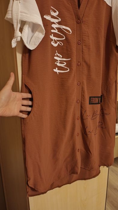 Платье-рубашка летнее