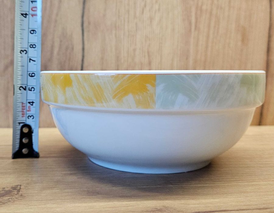 Komplet sałatkowy Lubiana z motywem liścia