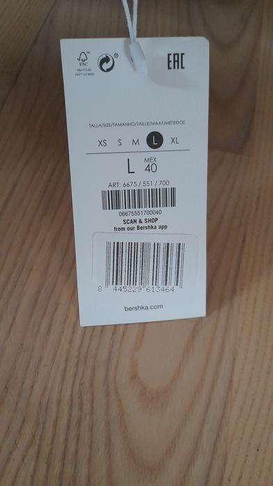 NOWA Kurtka puchowa Bershka rozmiar L