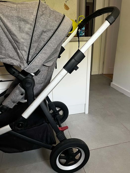 Thule Sleek 3 w 1 + akcesoria + adapter - stan bardzo dobry