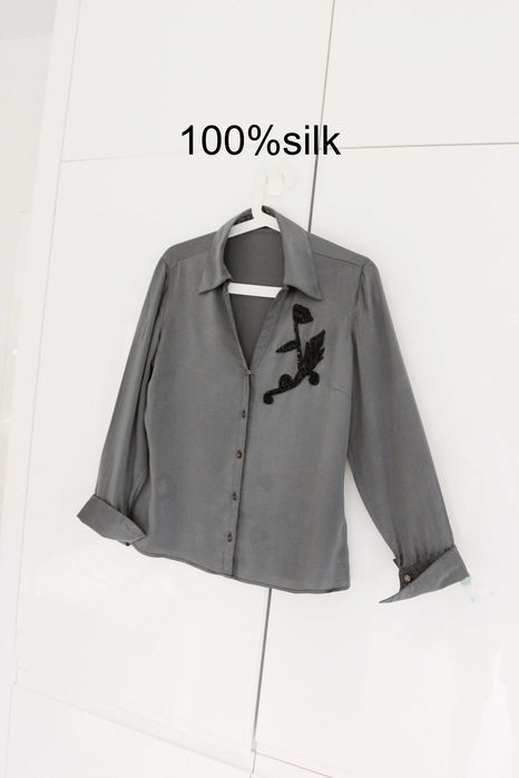 100%jedwab bez wad SAND Copenhagen M