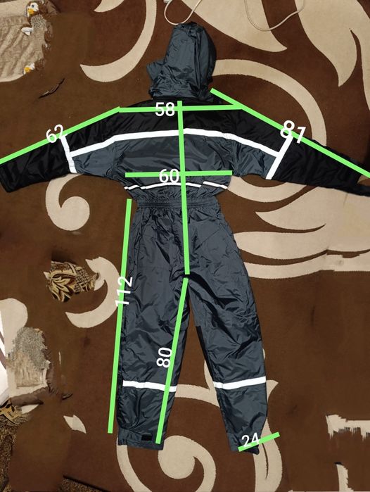 Зимний Термо комбинезон с капюшоном Ocean Work р.XL