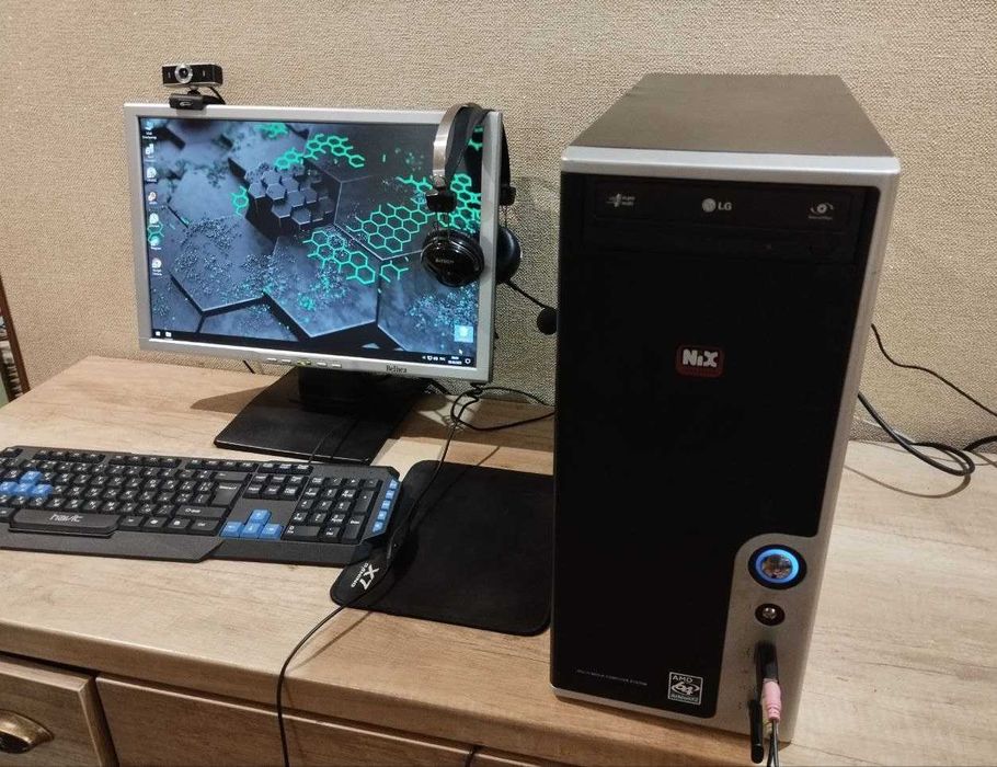 Игровой ПК Intel Core i5 ОЗУ 16Гб DDR4, SSD, Видеокарта 4Гб Компьютер