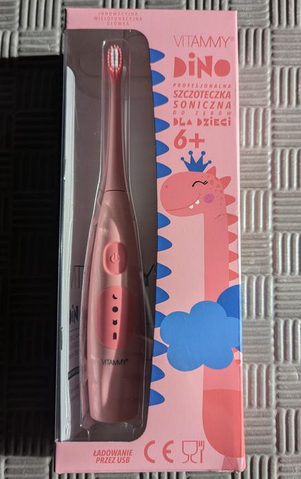 Vitammy Dino soniczna szczoteczka x2 swieta prezent