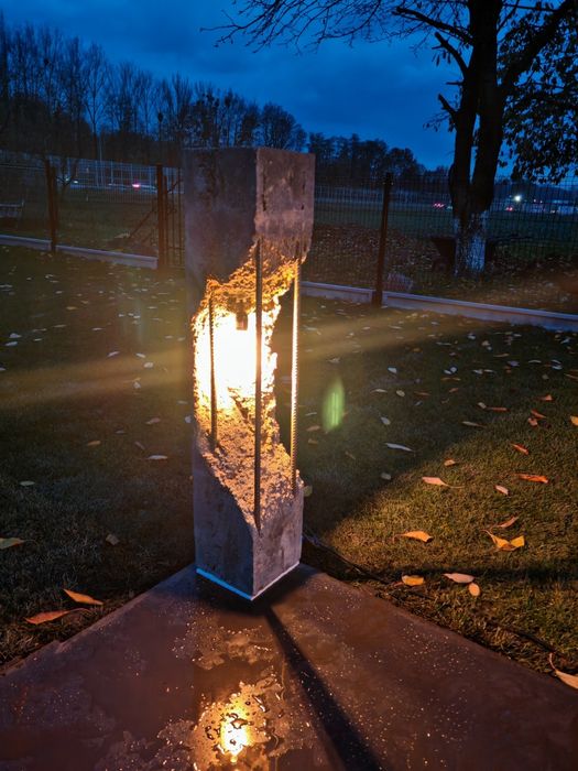 Lampa betonowa loft zewnętrzna/wewnętrzna /ogrodowa