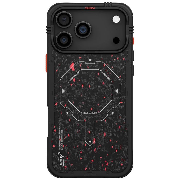 Etui Skinarma Vektor do iPhone 17 Pro Max Magnetic Charging czarny