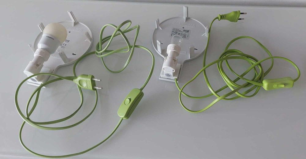 Candeeiro flor IKEA Rosa (2 candeeiros)