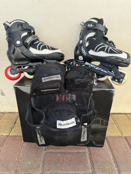 Patins em linha ajustaveis