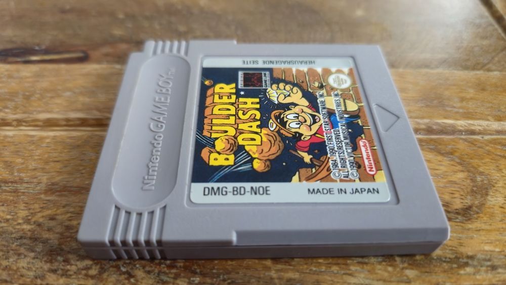 Boulder Dash – Nintendo Game Boy Classic
