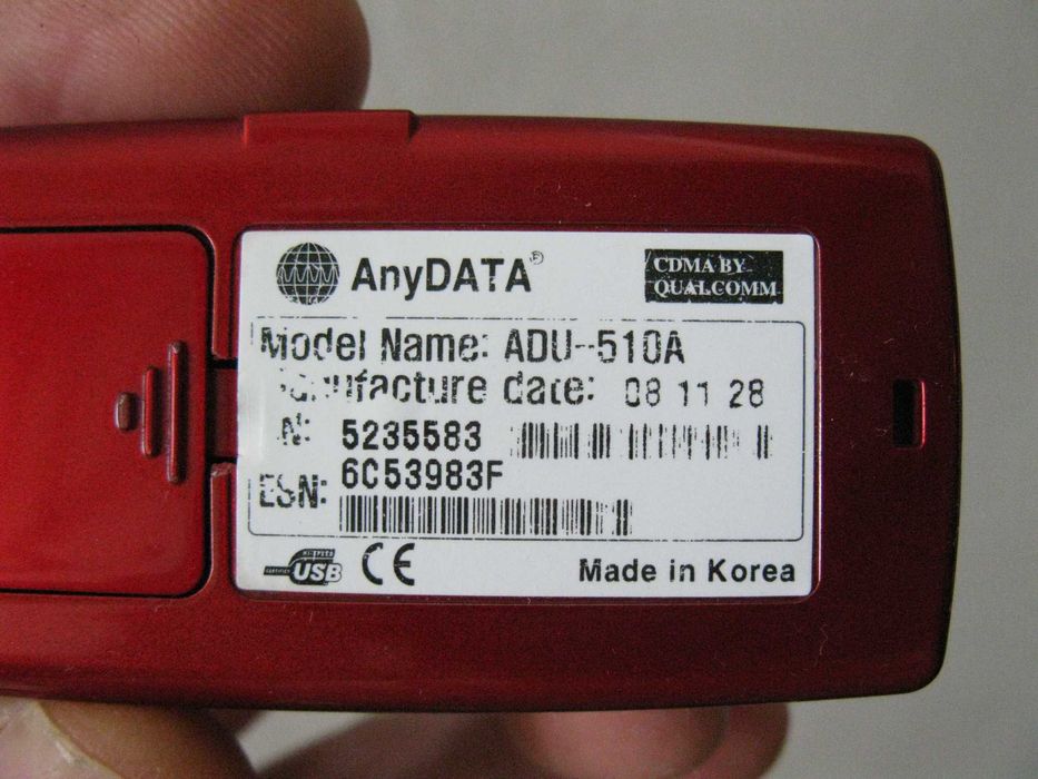 Модем 3G Anydata ADU-510A МТС коннект