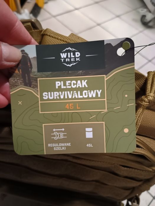 plecak survivalowy