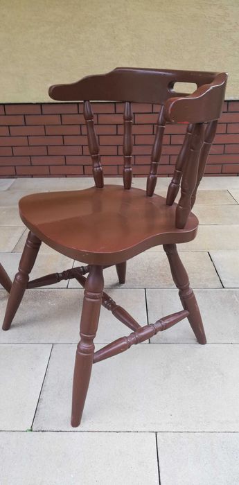 Krzesła art deco PRL stare krzesło stylowe fala gięte thonet