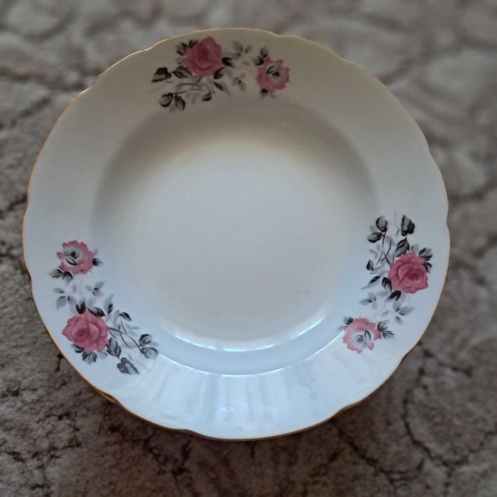 Тарілки глибокі (набор 6 шт.), японський фарфор, у відмінному стані