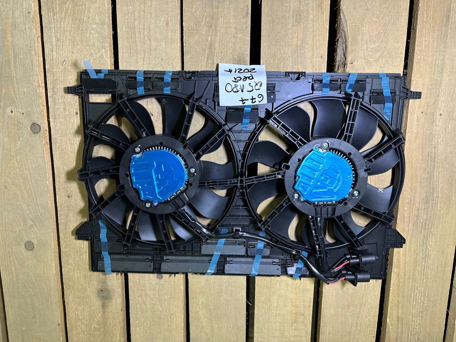 Диффузор(вентилятор) в сборе Audi Q5 A80 (FY) 2017 2018 2019 2020-2024