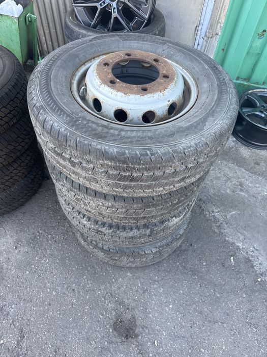 Дискі R16 Iveco спарка з резиною 225/75/16c