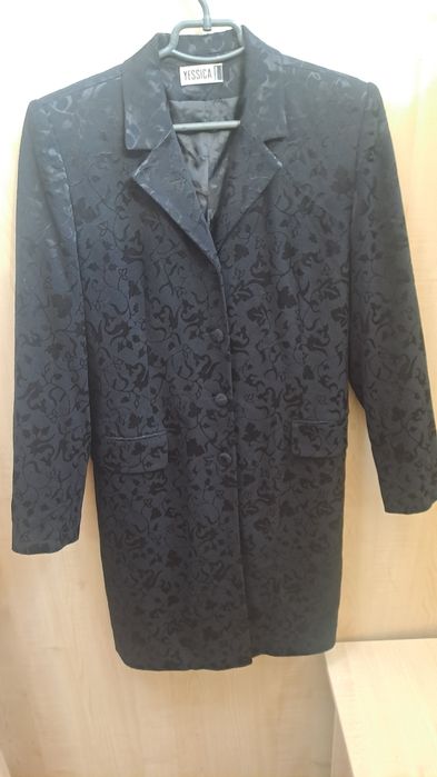 Женский пиджак жакет длинный