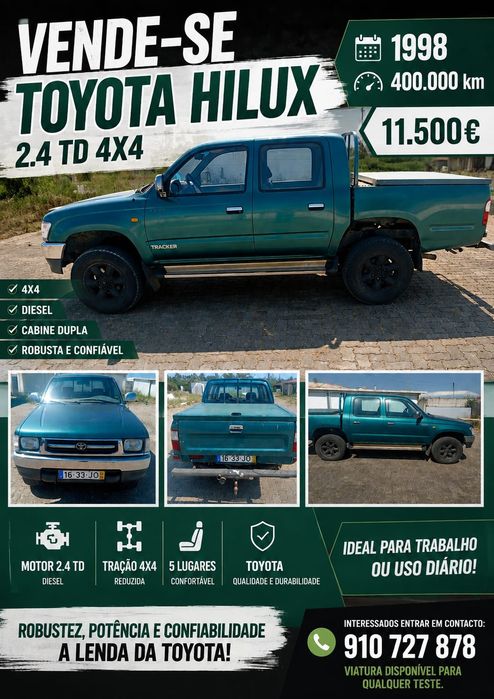 Toyota Hiace tracker 2.4 TD 4x4