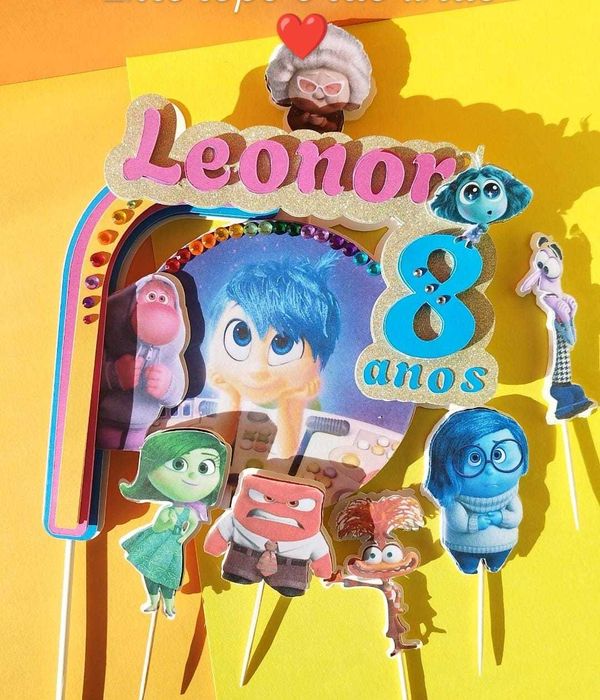 Topo de Bolo Personalizado