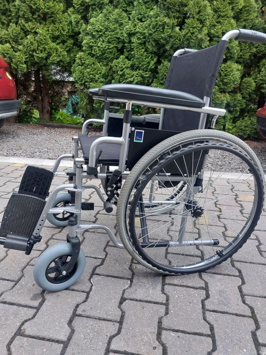 Wózek inwalidzki aluminiowy