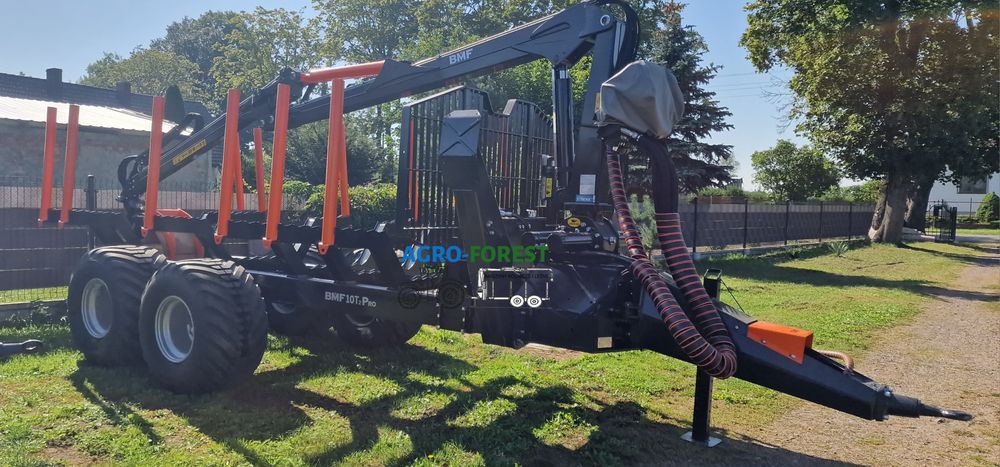 Przyczepa Leśna  BMF 10T2 Pro 720 - Rabaty ! 6 Par koła 500x17