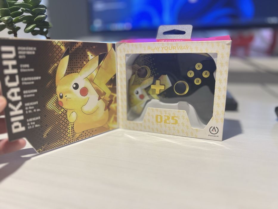 Геймпад PowerA Pikachu (Nintendo Switch / ПК)