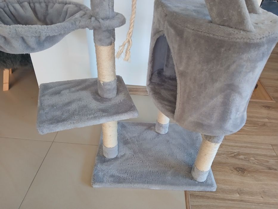 drapak dla kota domek budka