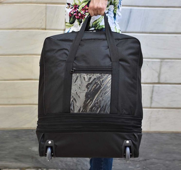 Mala de Viagem Expansível 3 Zíperes - como NOVO