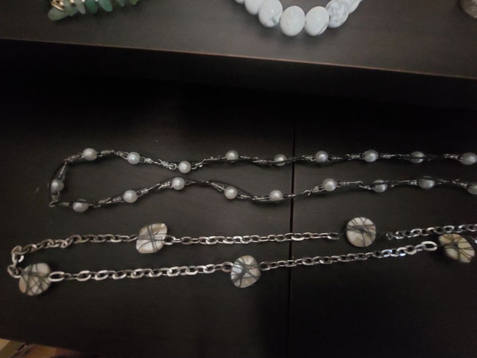 Fios, pulseira e aneis aço e prata