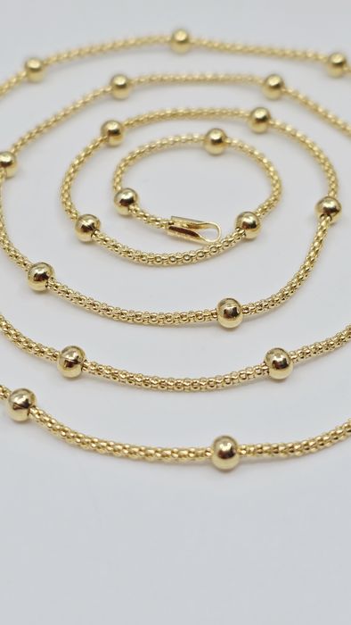 Złoty łańcuszek, naszyjnik próba 585 14k