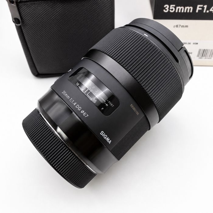 Sigma 35mm f/1.4 Art DG HSM Canon EF Made in Japan