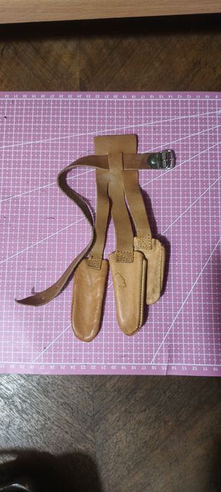 Ochraniacze skórzane 3 palce