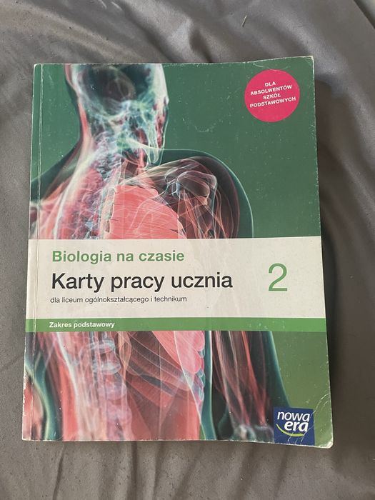 karty pracy ucznia biologia klasa 2