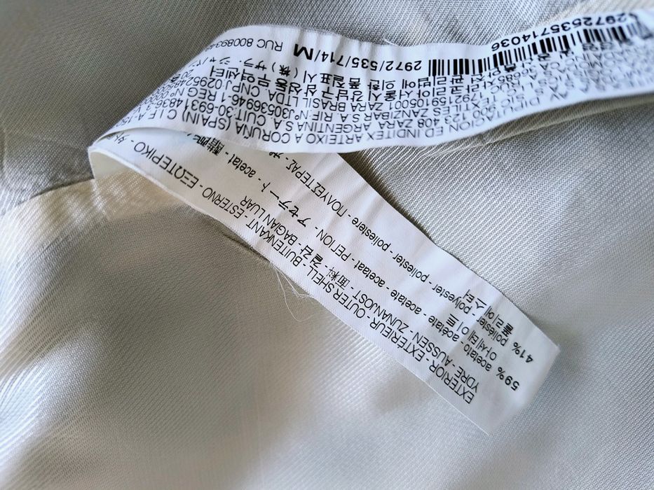 Zara żakiet marynarka