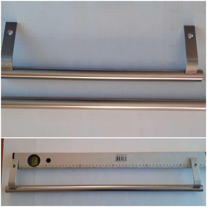 Uchwyty - rączki chłodziarki Amica - stal nierdzewna.