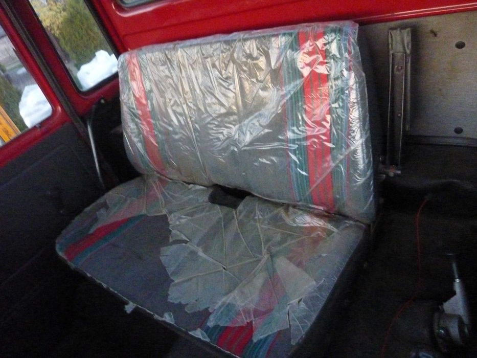 STAR 1142 siedzenie pasażera fotel podwójny dwójka kanapa