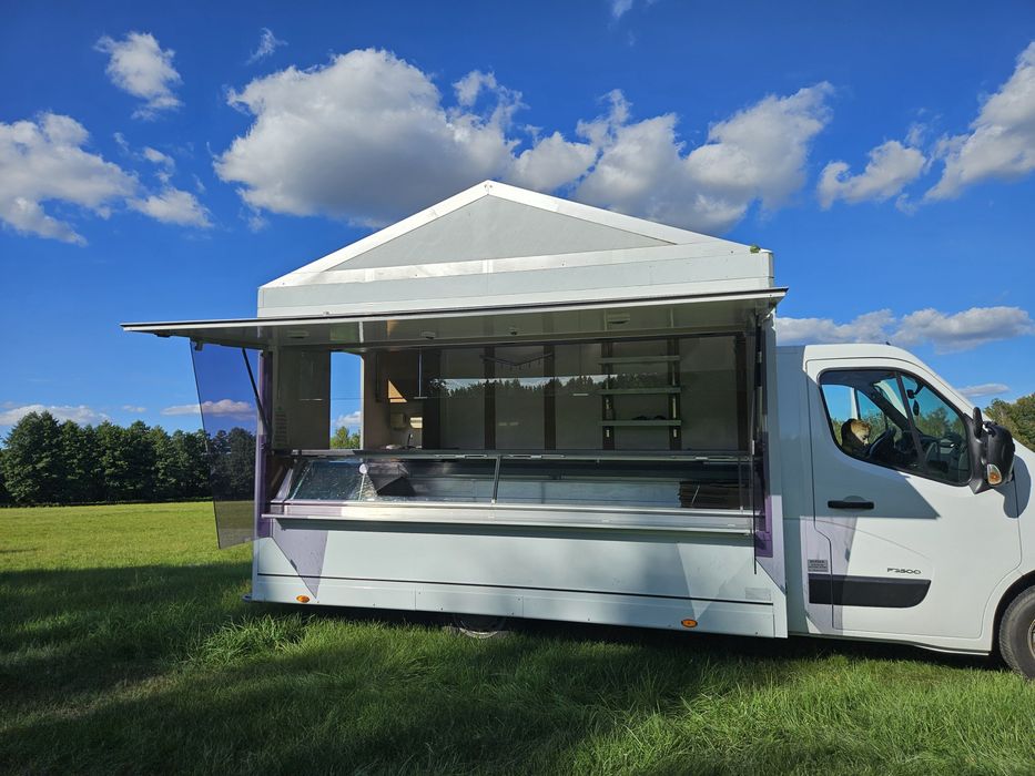 Food truck Renault Master. Baza pod Kampera