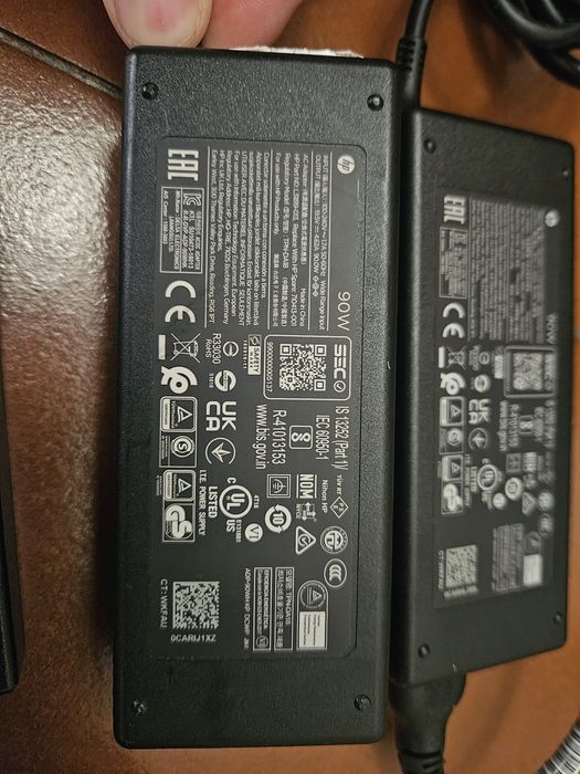 Carregadores Originais HP 90W 65W e 45W