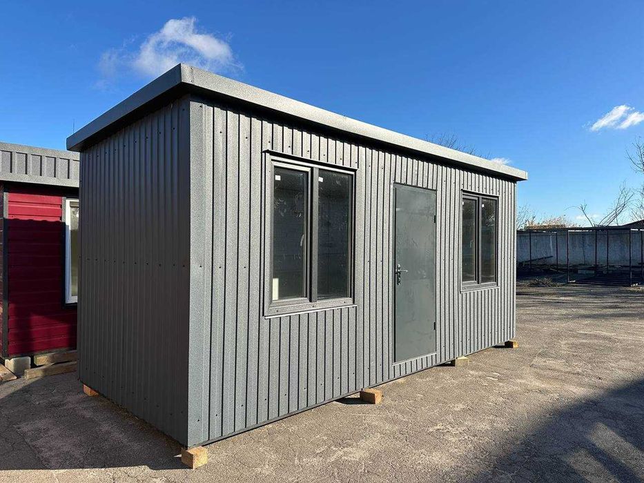 Будівельний вагончик, модульний будинок, битовка, бытовка, побутівка