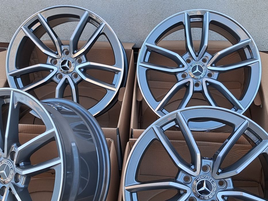 Alufelgi MERCEDES 18 5x112 CLA C-Klasa E-Klasa GLC S-KLASA KESKIN KT21