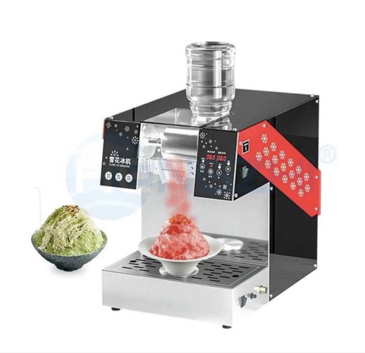 Maszyna do lodow Bingsu + wozek gastronomiczny zakrecony ziemniak